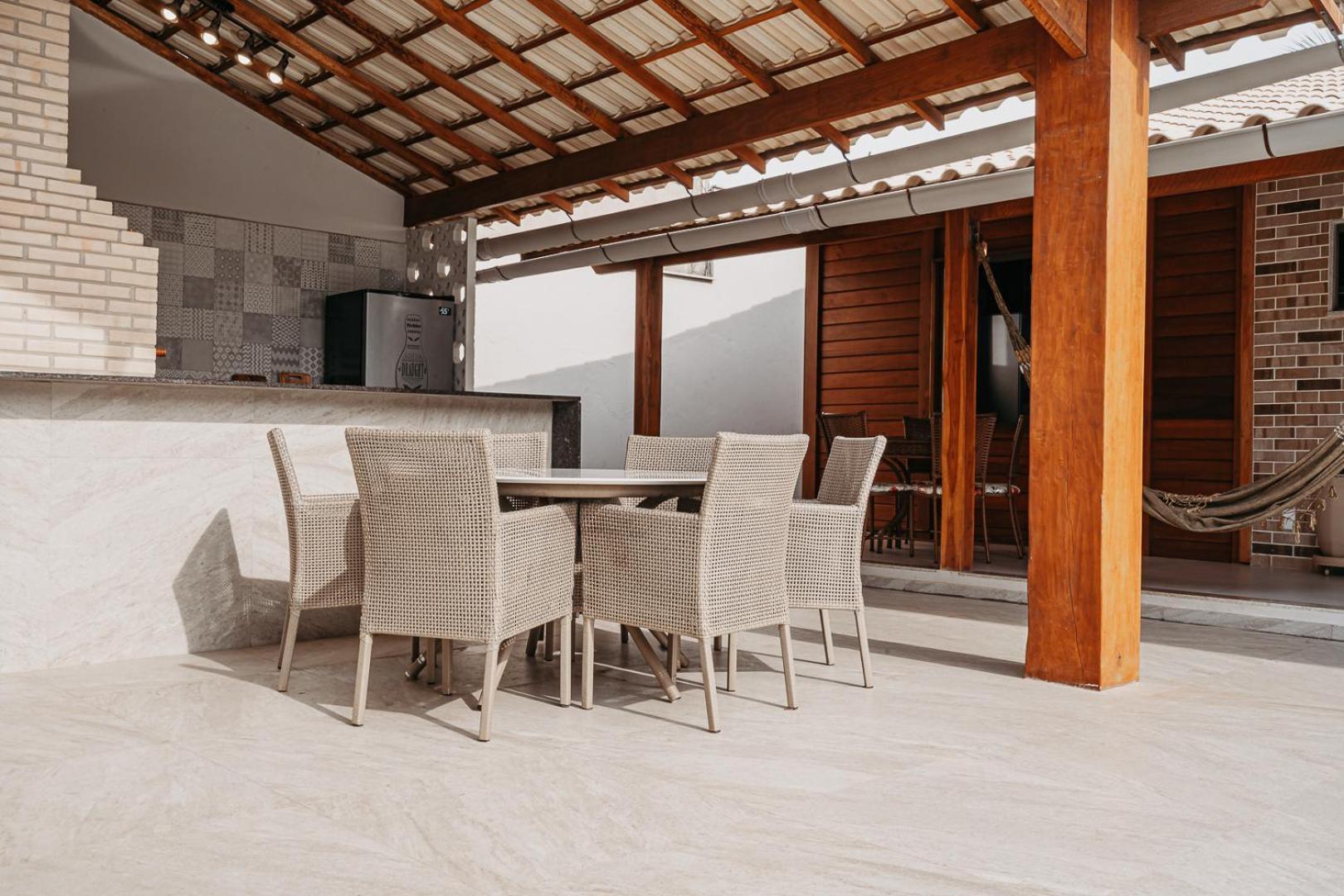 Casadecastelhanos, Quadra Do Mar De Castelhanos, 4 Suites Com Ar, Churrasqueira, Piscina, Hidromassagem, Cozinha Integrada Gourmet Ideal Para Familia E Amigos Anchieta  Exterior foto